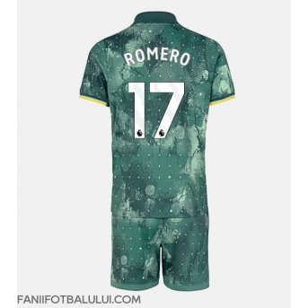 Tottenham Hotspur Cristian Romero #17 Echipament de Fotbal Replică 2024-25 Copii Treilea (+ Șorturi)